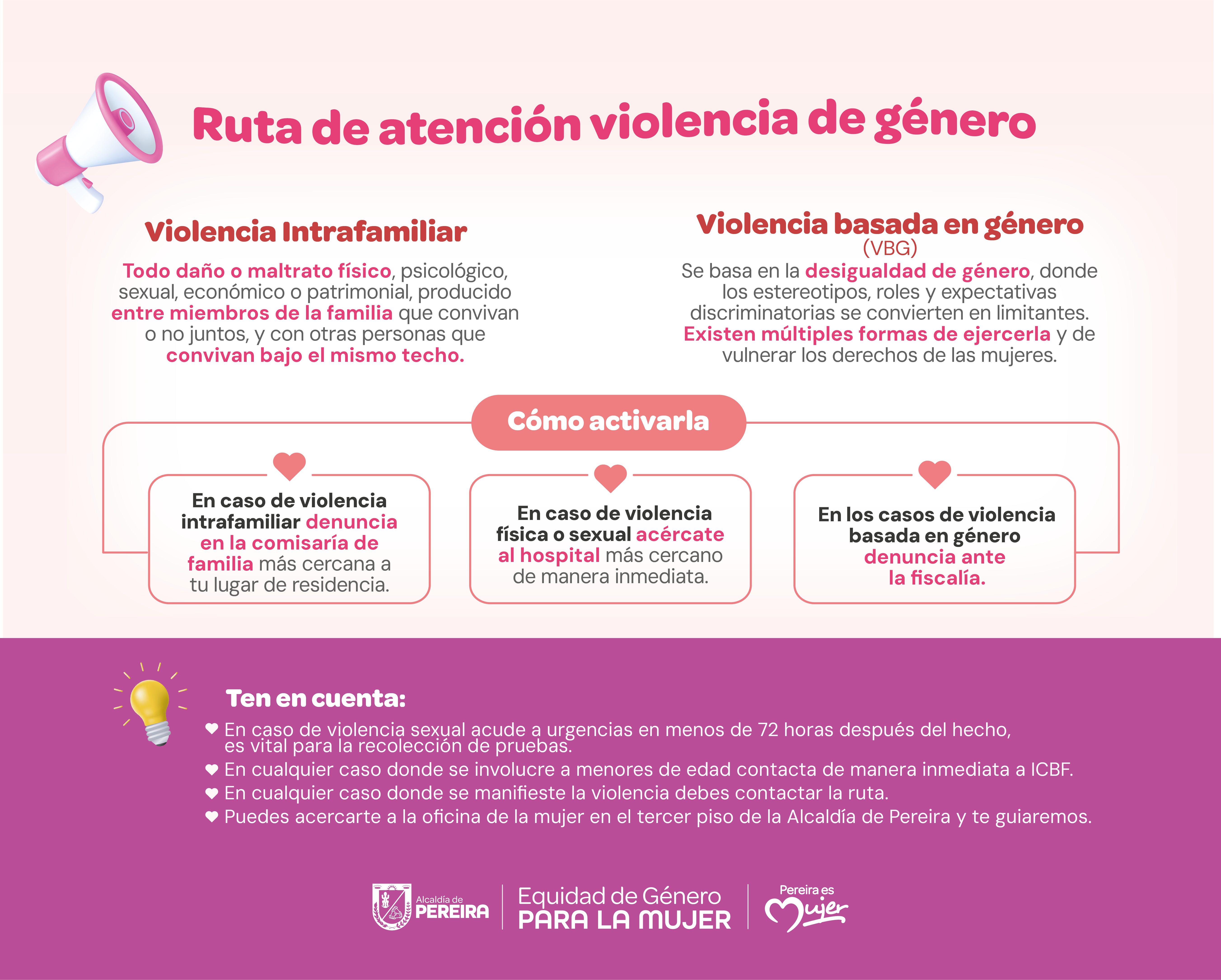 Rutas de Atención a la Violencia de Género 2025 - Parte 1